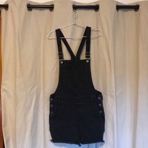 Madewell Black Overall MEDIUM